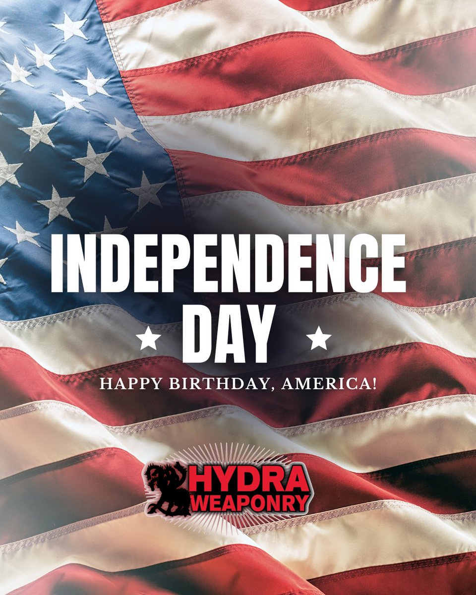 🎆Happy 4th of July from Hydra Weaponry 🎆

Today we celebrate the freedoms that define us, the sacrifices that protect us, and the spirit that built this nation. Stay safe. Stay proud. Never stop defending what matters most.

#HydraWeaponry #4thOfJuly