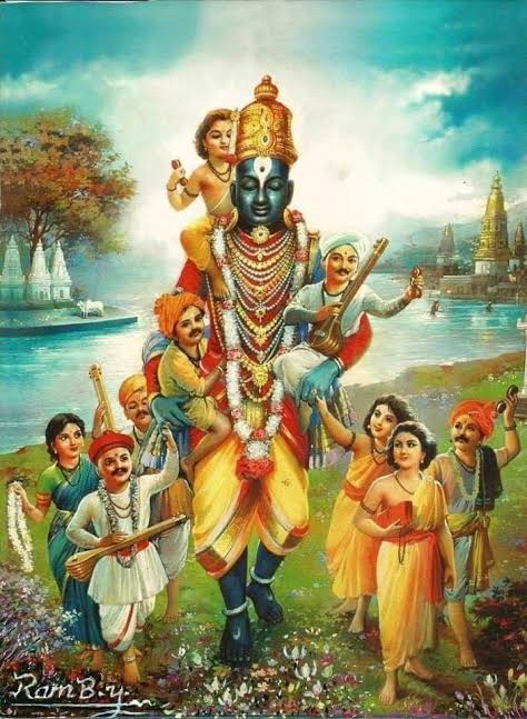 RetweetMarathi's tweet photo. ज्ञानोबा तुका, एकनाथ नामदेव,
जनाबाई चोखा, गोरा कुंभार भेव.
साऱ्या संतांचा, हा वारकरी मेळा,
विठ्ठल नामाचा, गजर सोहळा.

#वारी #वारी2025
#मराठी https://t.co/QbJRwLZexz