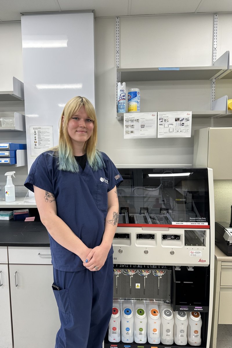 IvyBrainTumCtr's tweet image. The Ivy Center is excited to welcome Sophie Haberski as a Research Technician on our pharmacodynamics team! Sophie's background includes a B.S. in Biochemistry from @asu and experience in a clinical laboratory. We're so glad to have you, Sophie!