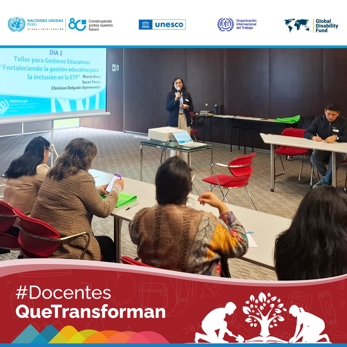 📚Reflexionamos sobre el modelo social de la discapacidad, el derecho a una #EducaciónInclusiva y la urgencia de identificar y eliminar barreras en cada etapa del recorrido formativo. Hablamos de ingreso, permanencia, prácticas y empleabilidad y, sobre todo, de compromiso.