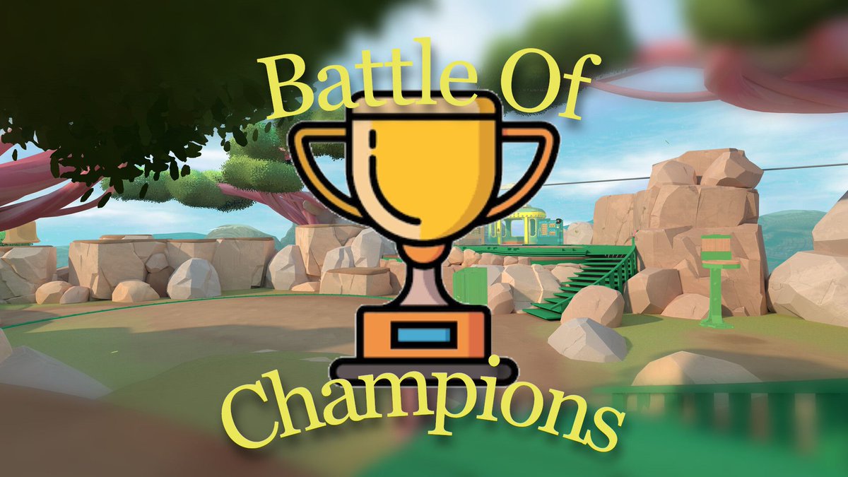 Lachlan is hosting a really serious RUMBLE Tournament, named the "Battle Of Champions", where the best of the best are being challenged with each other. 🏆🪨

Want to join? Check out their Discord! buff.ly/tZQkGPp 

#RUMBLE #tournament #VirtualReality #VR #gaming