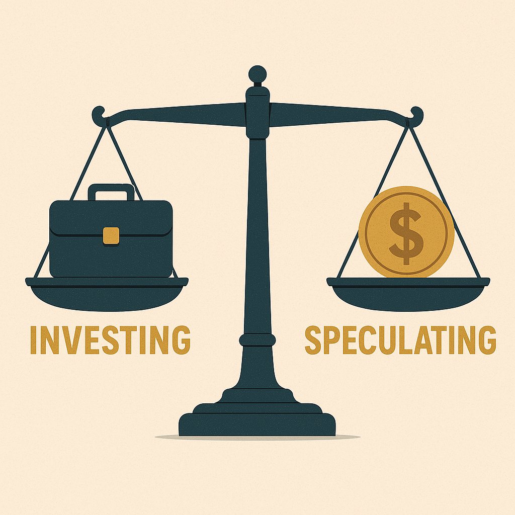 ValueInvestorAc's tweet photo. The difference between investing and speculating

They might look the same from the outside.

But under the hood?

Completely different games.

One builds wealth.
The other flips coins.

A thread 🧵 https://t.co/GblK8XzC6V