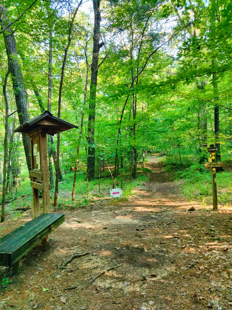 Aubiece's tweet photo. Oak Mountain State Park hiked
Yellow Trail to Tranquility Lake https://t.co/HAWaU2hVjy