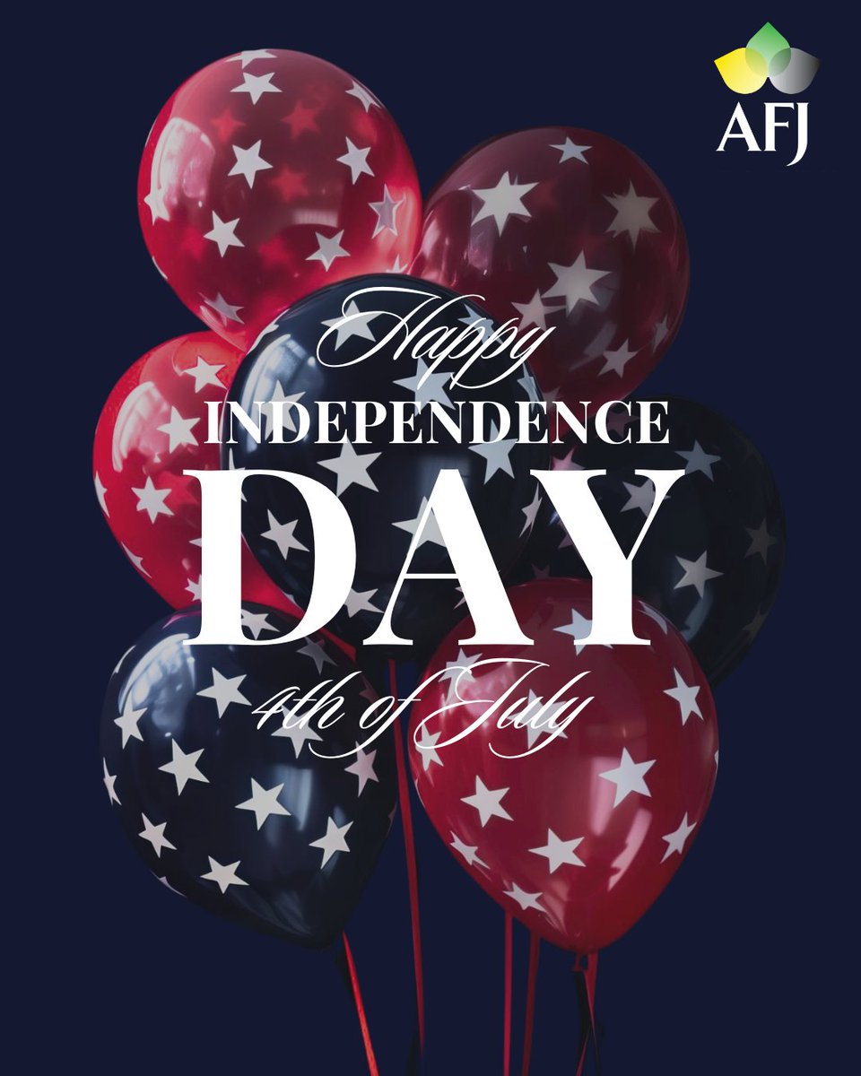 This Independence Day, let's celebrate freedom by uplifting others. Join AFJ in creating brighter futures for Jamaica through education, healthcare, and community development. Donate today via this link: bit.ly/AFJDonations. #AFJCares #4thofJuly #GiveBack