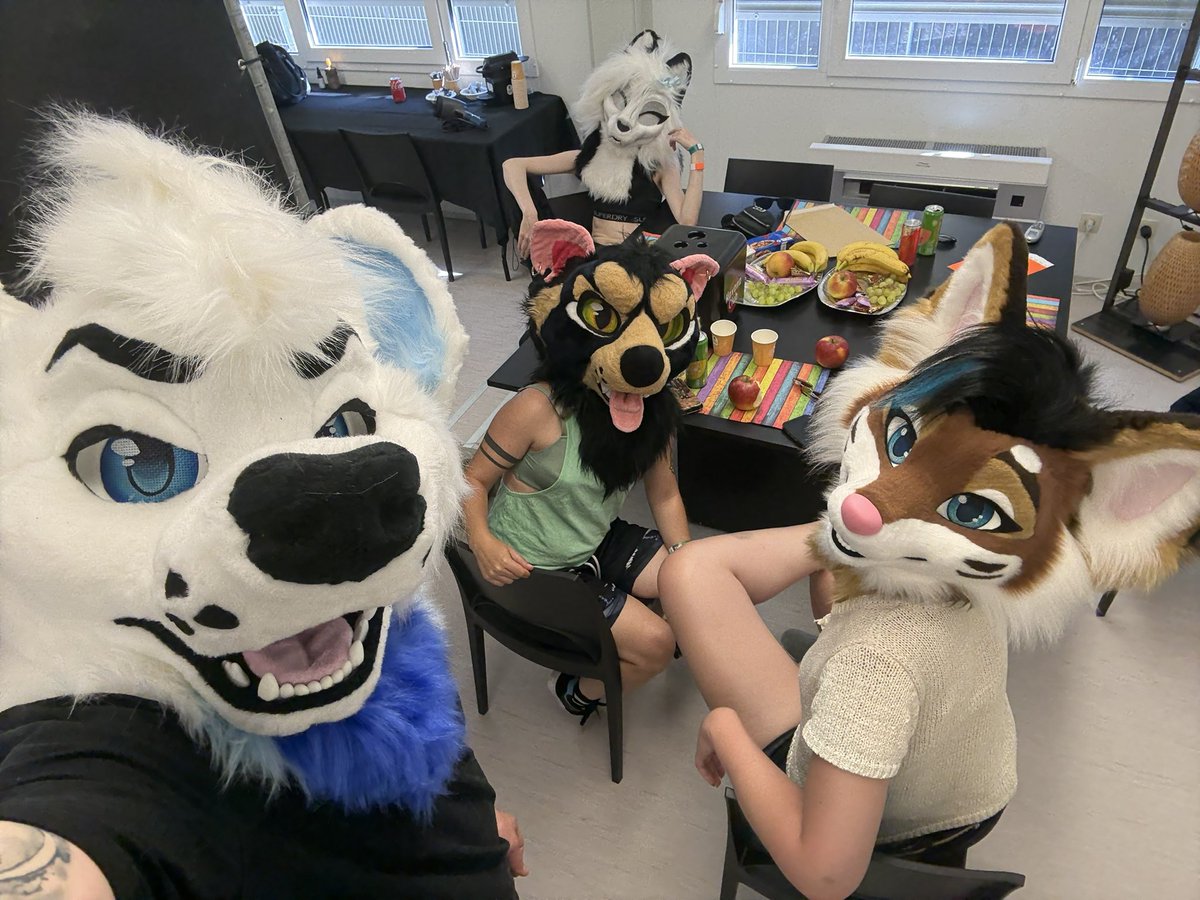 Djem - 🐺 - 🇪🇺 (@djemloup) on Twitter photo Backstage at Les Ardentes with <a href="/FuzzyVixen/">Fuzzy Vixen</a> <a href="/Nihilusion/">Roos✨</a> <a href="/cwoodsdean/">Akoy - 🔜 FBL</a> !
Lot’s of fire and laser with <a href="/vladcauchemar/">VLADIMIR CAUCHEMAR</a> to come 🔥🔥🔥 Backstage at Les Ardentes with <a href="/FuzzyVixen/">Fuzzy Vixen</a> <a href="/Nihilusion/">Roos✨</a> <a href="/cwoodsdean/">Akoy - 🔜 FBL</a> !
Lot’s of fire and laser with <a href="/vladcauchemar/">VLADIMIR CAUCHEMAR</a> to come 🔥🔥🔥