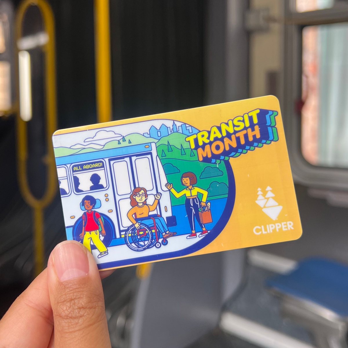SFTRU's tweet image. We're only 2 months away from this year's Transit Month! This means new and exclusive Transit Month Clipper Cards are also on the way! 😱 Make sure you're following @SFTRU and @seamlessbayarea for a first reveal of this year's cards, and all the important Transit Month updates!