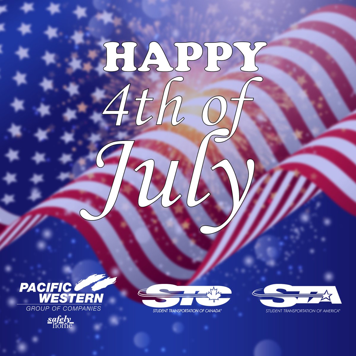 Wishing a safe and happy Independence Day to our colleagues and their families across the United States.  Have a wonderful and memorable July 4th!