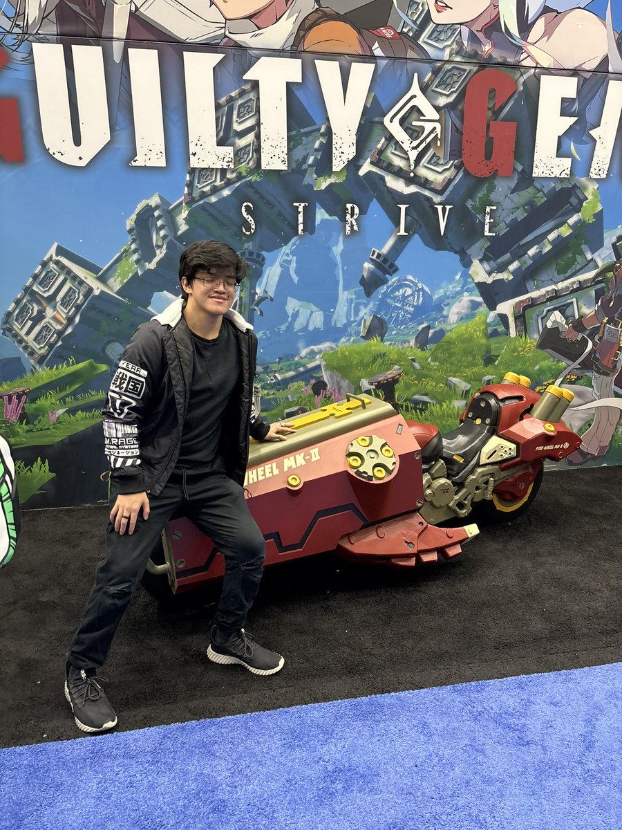 Real_jumi's tweet photo. Can’t wait to play season 4 #GGST #FIREWHEELMKlI
 #AX2025 https://t.co/pt7aZyRT2F