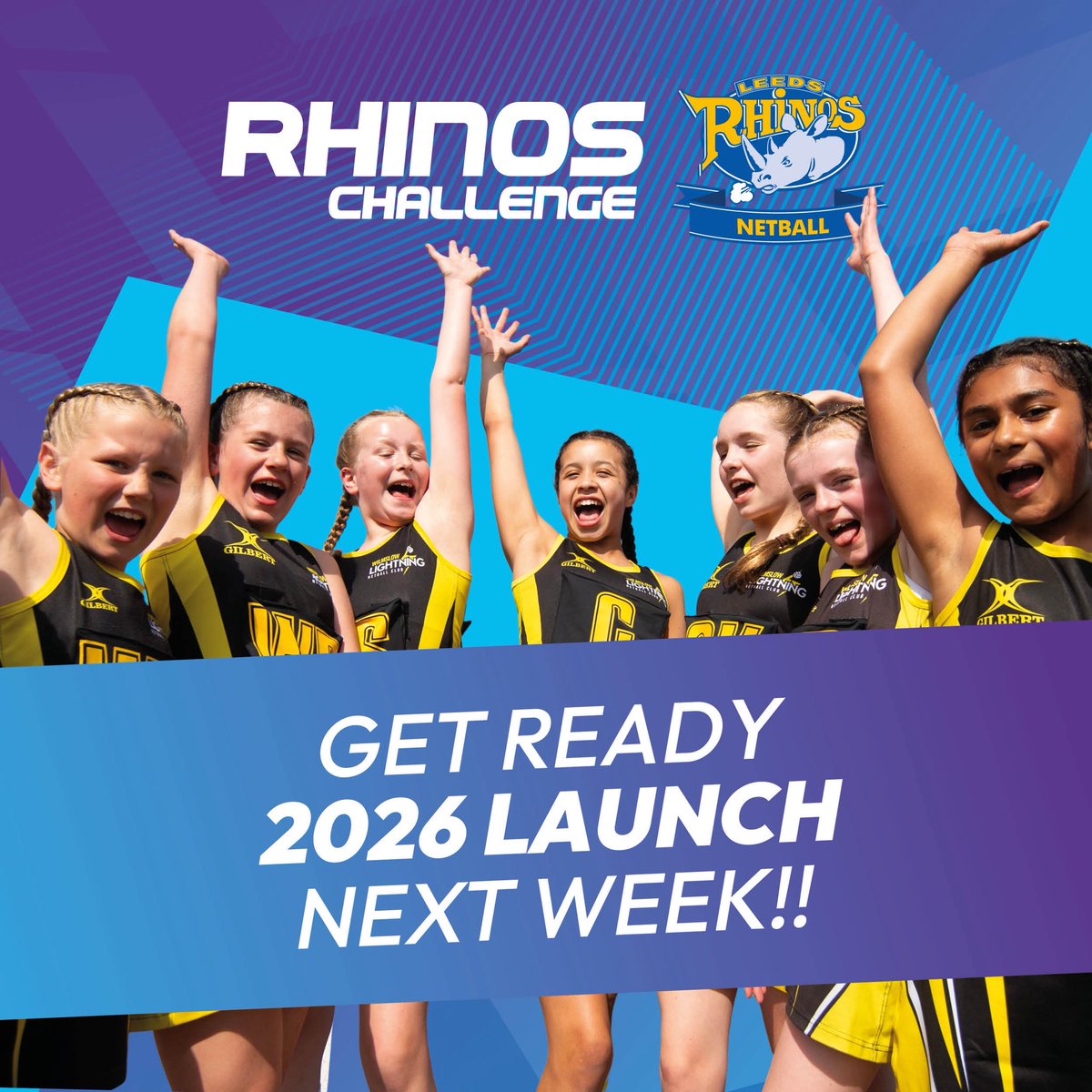 👀 The 2026 Rhinos Challenge Netball Weekender is Launching Next Week!

#RhinosChallenge #Netball #OnTour #LetsGo