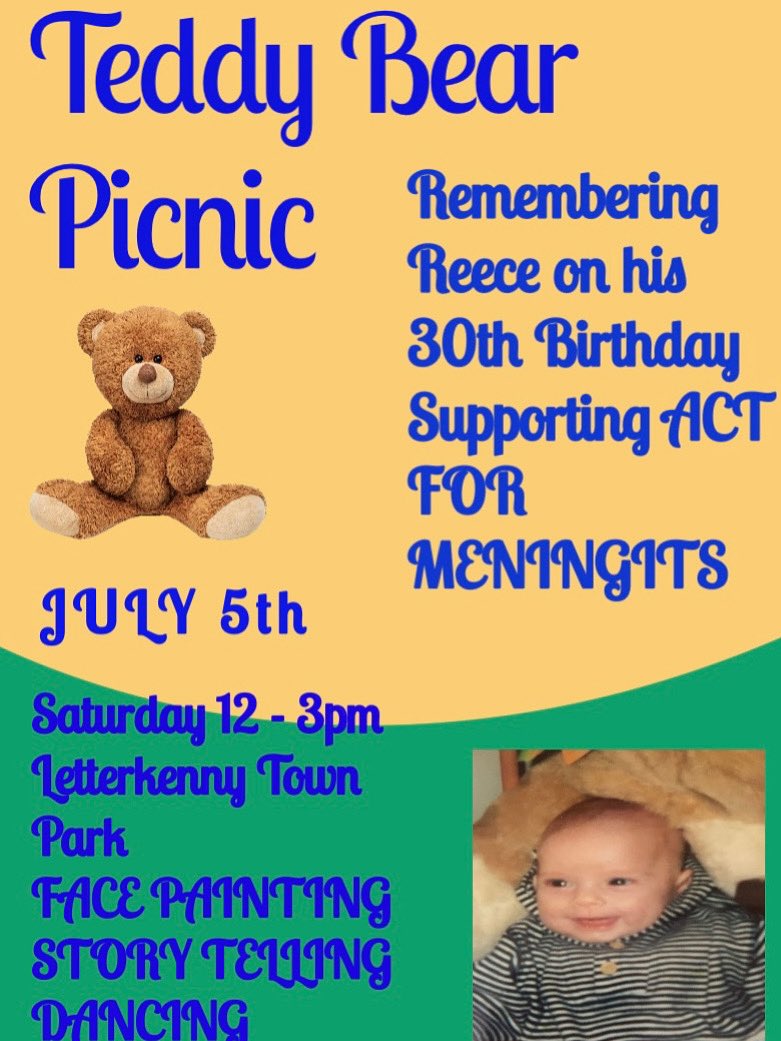 Teddy Bears Picnic this Saturday in Letterkenny 🧸Hope you can join us !