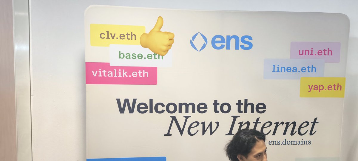 Hello from ETHGlobal Cannes! 👋

Only higher...
clv.eth <a href="/getclave/">Clave</a> 🏆