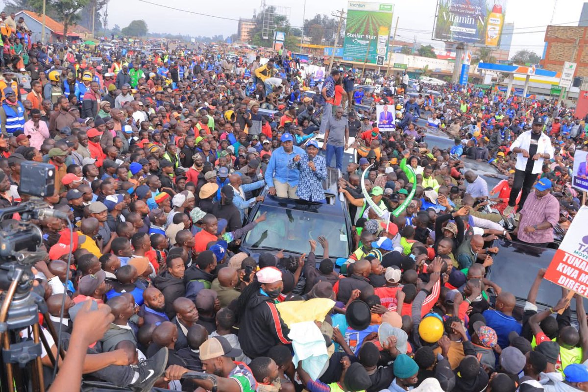 Eugene L. Wamalwa (@eugenelwamalwa) on Twitter photo Thank you my people of Luanda, Mbale, Kakamega, Butula, Busia, Bungoma, Kimilili, Kiminini and Kitale for the unwavering commitment and support towards the people's United Opposition movement as we traversed Mulembe nation.
To my brothers <a href="/skmusyoka/">Kalonzo Musyoka</a>, <a href="/rigathi/">Rigathi Gachagua</a>, <a href="/DrMatiangi_2027/">Dr. Fred Matiang'i 2027</a>, Thank you my people of Luanda, Mbale, Kakamega, Butula, Busia, Bungoma, Kimilili, Kiminini and Kitale for the unwavering commitment and support towards the people's United Opposition movement as we traversed Mulembe nation.
To my brothers <a href="/skmusyoka/">Kalonzo Musyoka</a>, <a href="/rigathi/">Rigathi Gachagua</a>, <a href="/DrMatiangi_2027/">Dr. Fred Matiang'i 2027</a>,