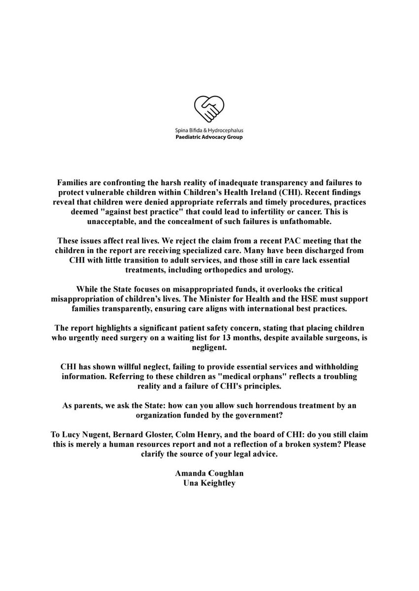 mandacoughlan's tweet image. Thanks to @wereontheditch for the opportunity to comment on their recent publication of the elusive CHI report. We've shared our full statement in the article. Here’s a brief summary of our thoughts. We'll continue as always to advocate for and support these families.