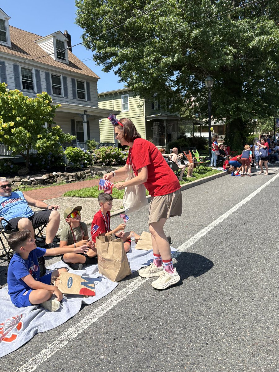 AswAndreaKatz's tweet image. I spent my Fourth of July in Evesham at their parade and it was a great time as always!