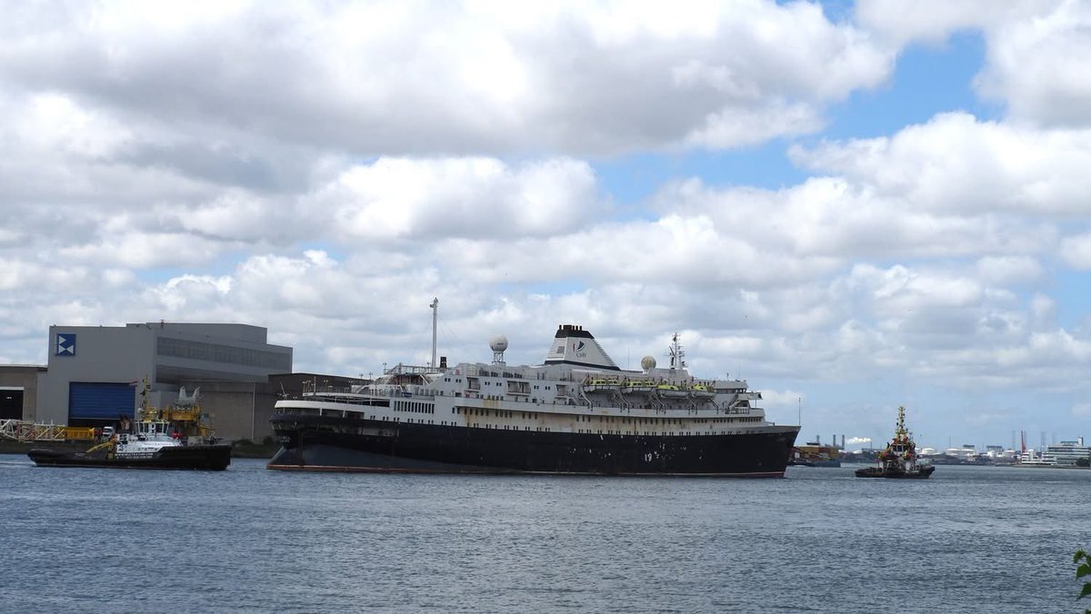 Old Shipping Lines (@oldshippingline) on Twitter photo Some tragic photos of the MV Astoria as she embarks on her final voyage to the scrapyard.
<a href="/beyond_breakers/">Beyond the Breakers Podcast</a> <a href="/YourselfReview/">Review It Yourself Podcast</a>
#vintage #history #oldtimes #oldliner #oldvessel #oldship #oldtime #oceanlinner #ocean #oceanvessel #oceanship Some tragic photos of the MV Astoria as she embarks on her final voyage to the scrapyard.
<a href="/beyond_breakers/">Beyond the Breakers Podcast</a> <a href="/YourselfReview/">Review It Yourself Podcast</a>
#vintage #history #oldtimes #oldliner #oldvessel #oldship #oldtime #oceanlinner #ocean #oceanvessel #oceanship