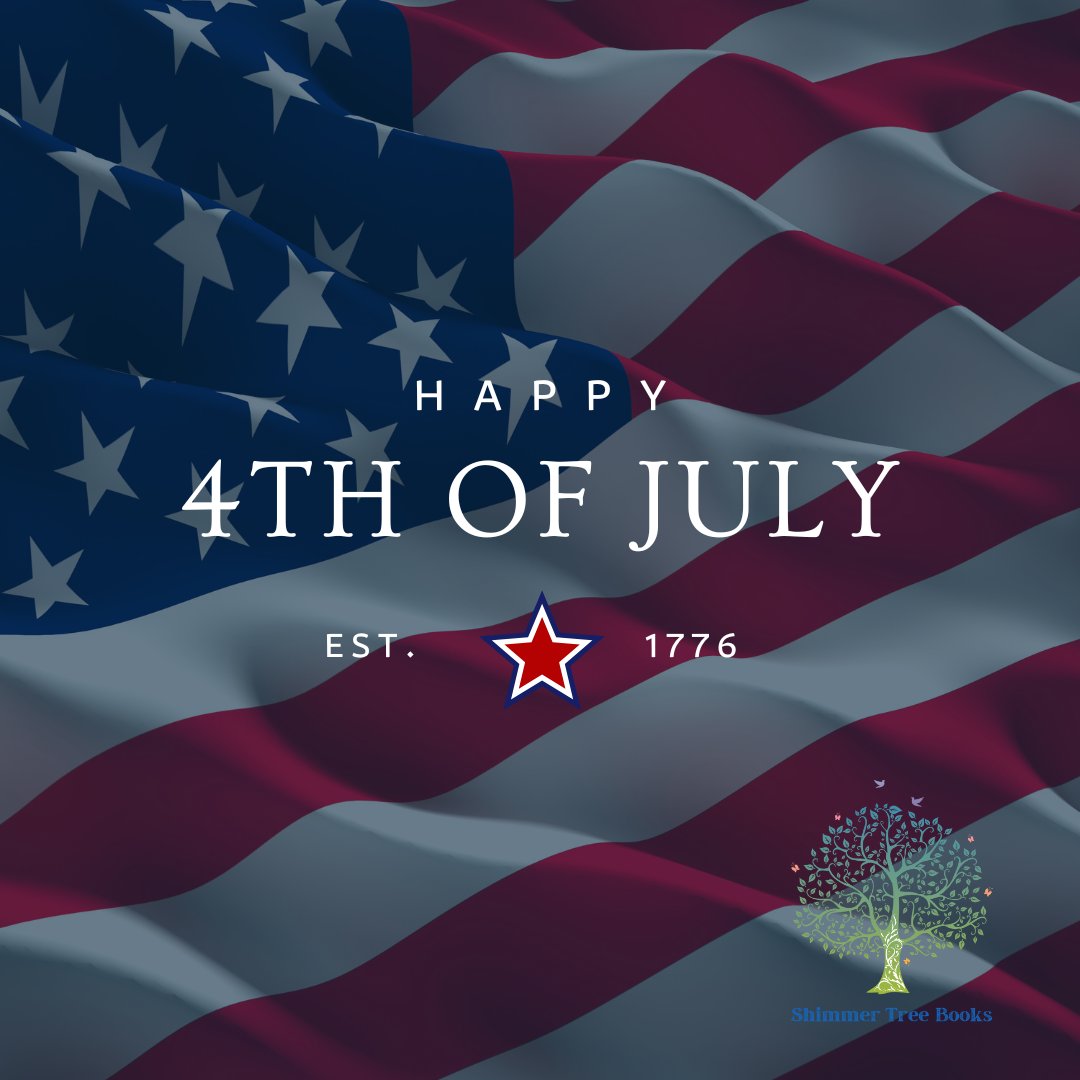 theshimmertree's tweet photo. 🇺🇸 Happy Independence Day from Shimmer Tree Books!
Today we give thanks for the freedom we enjoy in this great nation—freedom bought at a price, protected with courage, and blessed by the hand of God.

#IndependenceDay #GodBlessAmerica #ChristianBooks #PatrioticReads https://t.co/2o0sgEKVmP
