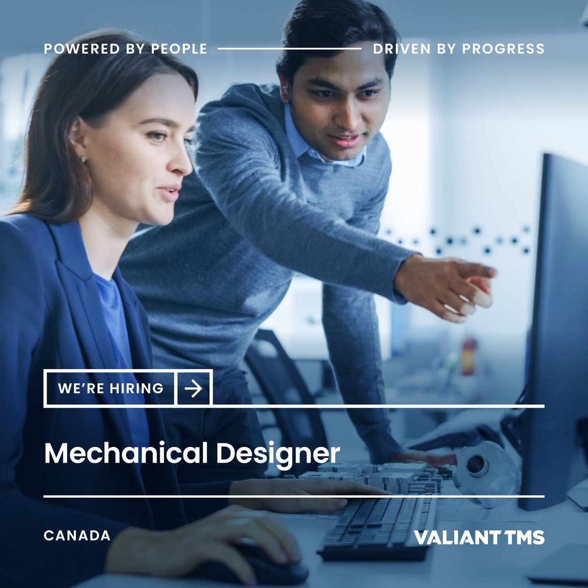 We are hiring a Mechanical Designer to join our Aerospace division in Windsor, ON! If you’re passionate about engineering and want to contribute to developing advanced manufacturing solutions for some of the world’s top aerospace companies, let’s connect.

valianttms.com/job/mechanical…