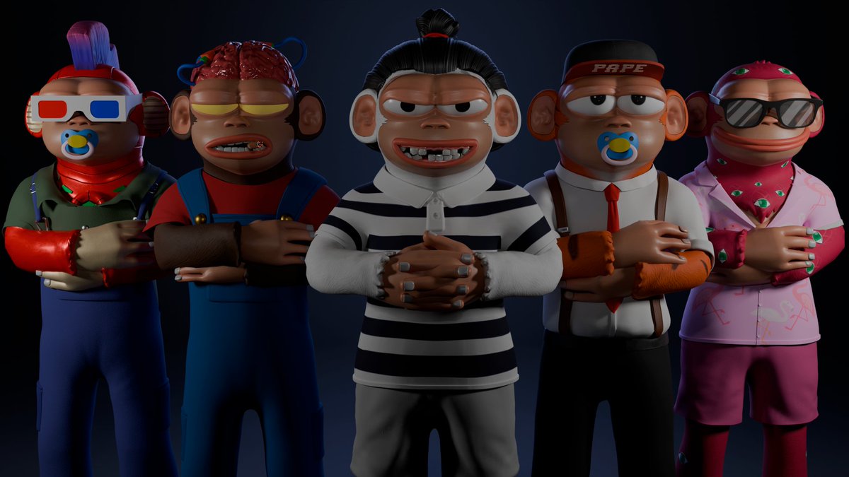 We are Pape. We are family.

Each one of these belongs to a real holder. The community makes the culture.

Drop your PAPE to be featured in the next one 👇