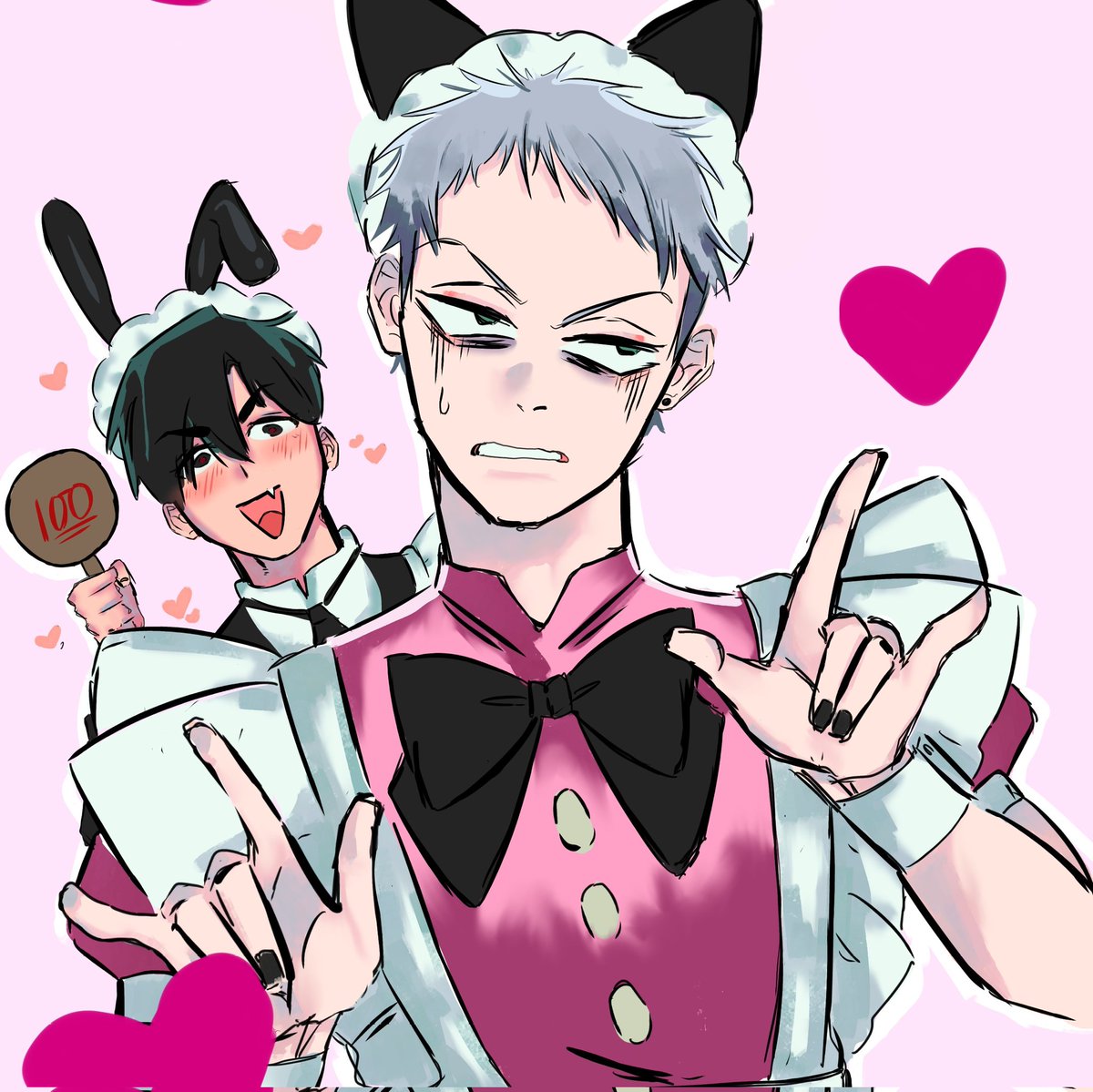 YA1_00's tweet image. biker till + ivan like in that one official art 
#에이스테 #ALNST