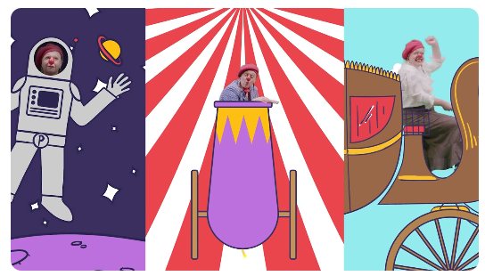 ctm_animation's tweet photo. We're happy to show off two new projects on our site -

Peachy and Me, hybrid animations made in a fun, simple style for a mixed-media clown show. Our longest ever animated project! - 

Throne of Luster, a fantasy Lo-Fi featuring a cast of characters and a dynamic day-night cycle https://t.co/Tl7xGhTArj