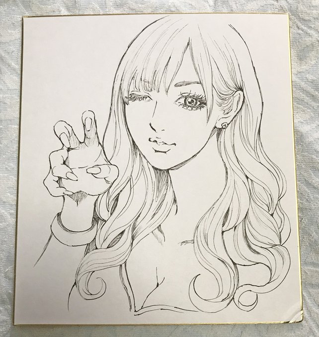 1年ぶりに友人と会って健康の話をしました
良い気分転換になりました🙂
色紙は友人の姪っ子さんに描いたもの 