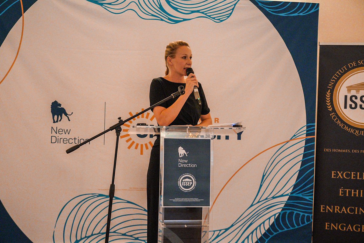europeanreform's tweet image. A gala dinner to celebrate a week full of ideas, free thinking, and European connections and a powerful keynote by MEP @marionmarechal, ECR Party VP. Thank you for your and support.
This is how young conservatives grow: with vision, commitment… and a little fun too.