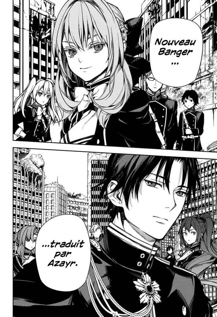 AtenTrad's tweet photo. Le chapitre 148 de Owari no Seraph "Désolé si ça ne marche pas"...

(Seraph of the End / Le Séraphin de la Fin)

...est disponible en 🇨🇵 sur MangaDex !

N'hésitez pas à RT pour partager la traduction au plus grand nombre, merci à vous !

Lien: https://t.co/er5lIpKWhM https://t.co/RnwLadXYr0