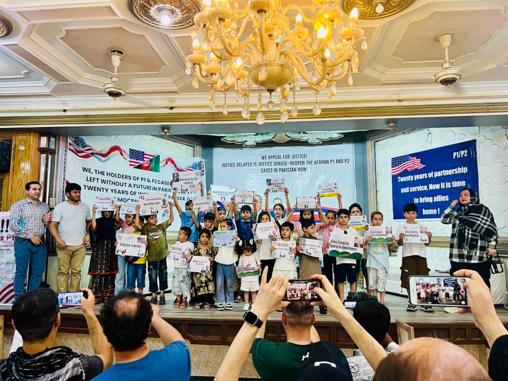 The Afghan allies who stood by American forces in the darkest days of war now find themselves abandoned homeless and at risk of annihilation because of political decisions.
We call on <a href="/POTUS/">President Donald J. Trump</a> and the U.S. government to honor their promises .
#Save_Afghan_Allies_P1P2