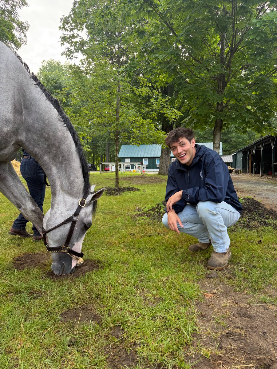 lmgriffjohnson's tweet image. Happy fourth from Sandman & I.. hope you’re all prepping for the Jim Dandy 🇺🇸