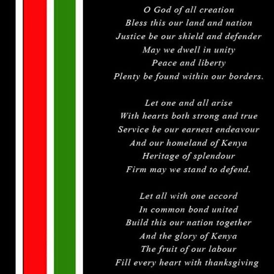 Secular country with a religious anthem. 

The National Anthem is not part of the State ?