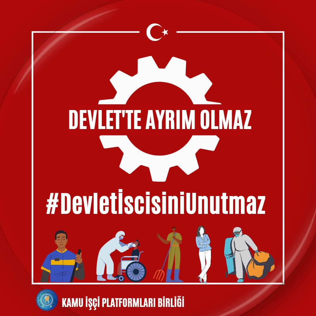 " Kamu Çerçeve Protokolü 'nü" eksiksiz imzalar,Devlet işçisini unutmaz.!

#işçihakkınıistiyor