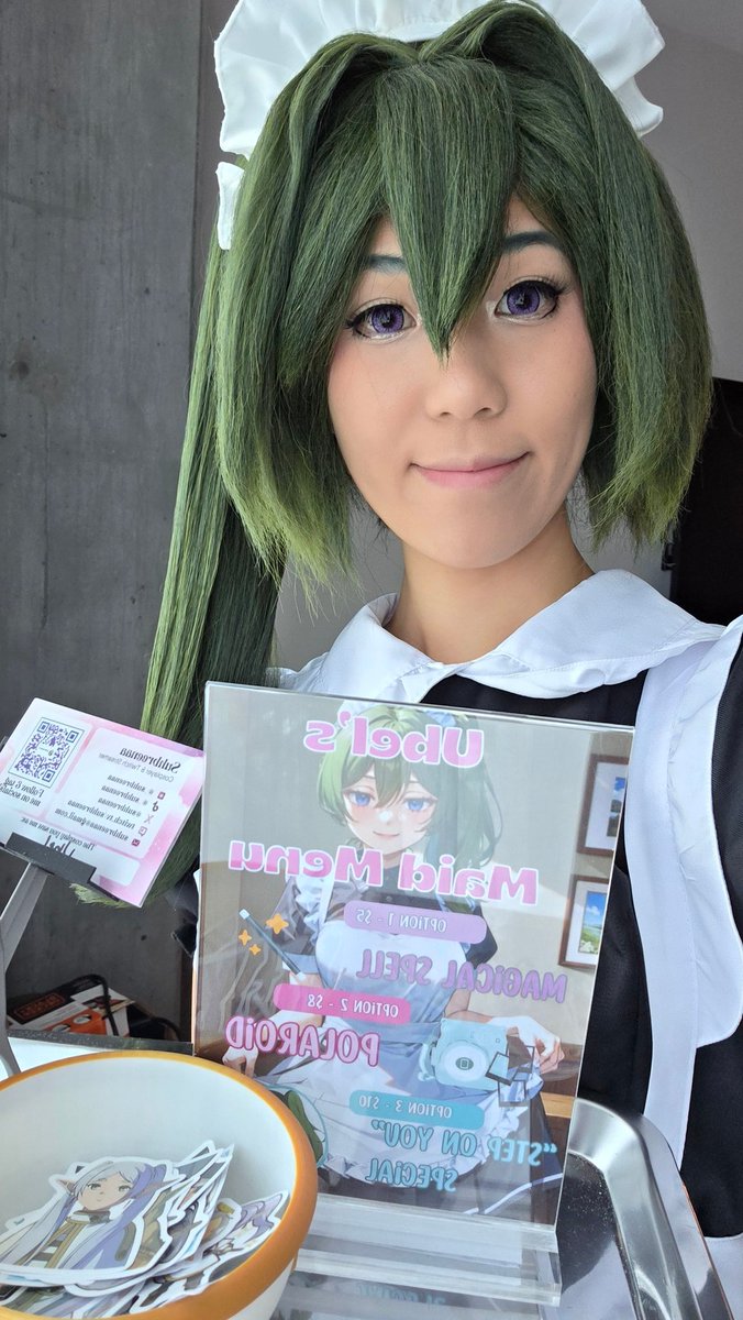 Day 2 of @animeexpo as Maid Ubel! #frieren #anime #cosplay
