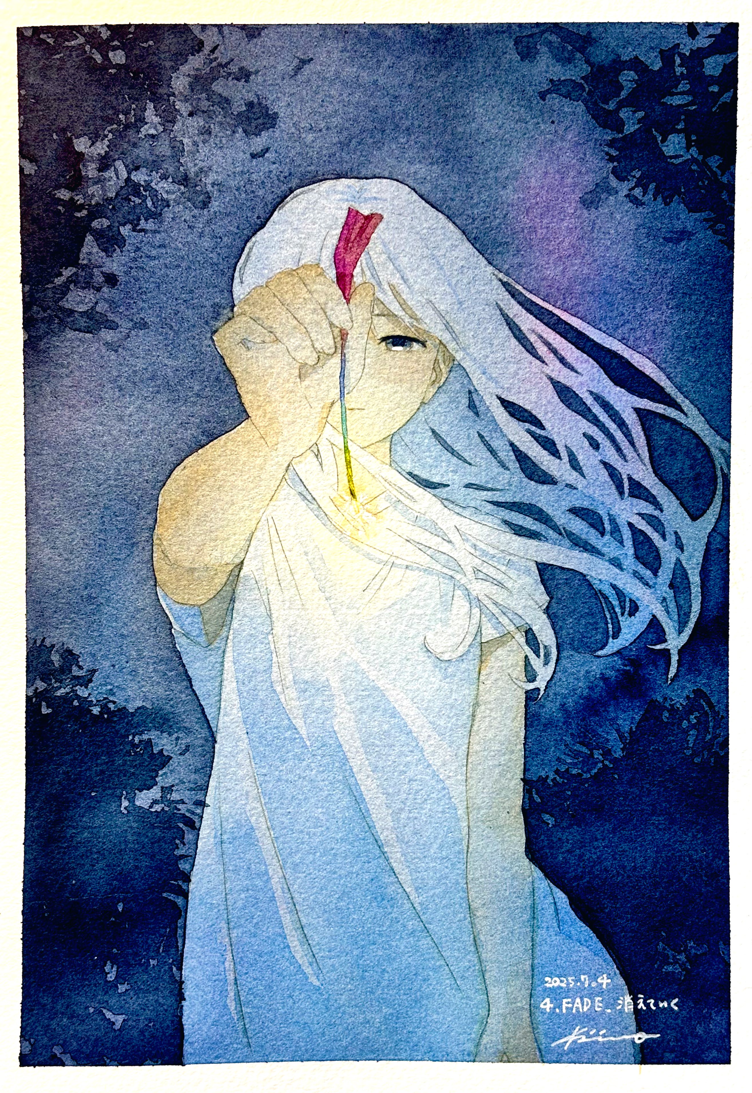 アニメキャラクター 水彩画 m77138606211_1.jpg?1747388529