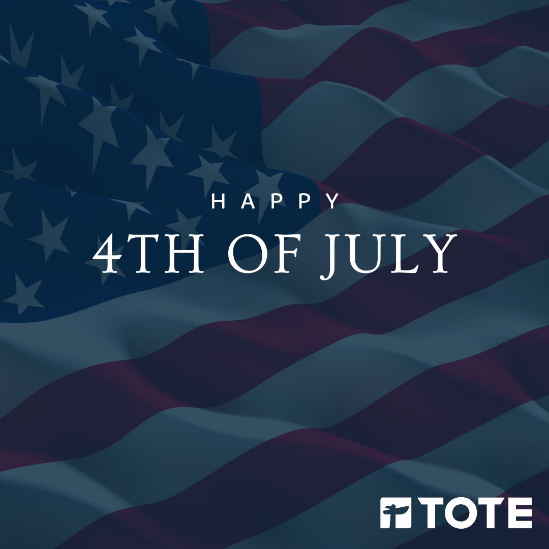 As we celebrate our nation's birthday, we also pause to thank those who contribute to the supply chain, who continue working tirelessly behind the scenes—even on holidays. We appreciate you and wish everyone a safe and joyful Fourth of July!

#IndependenceDay