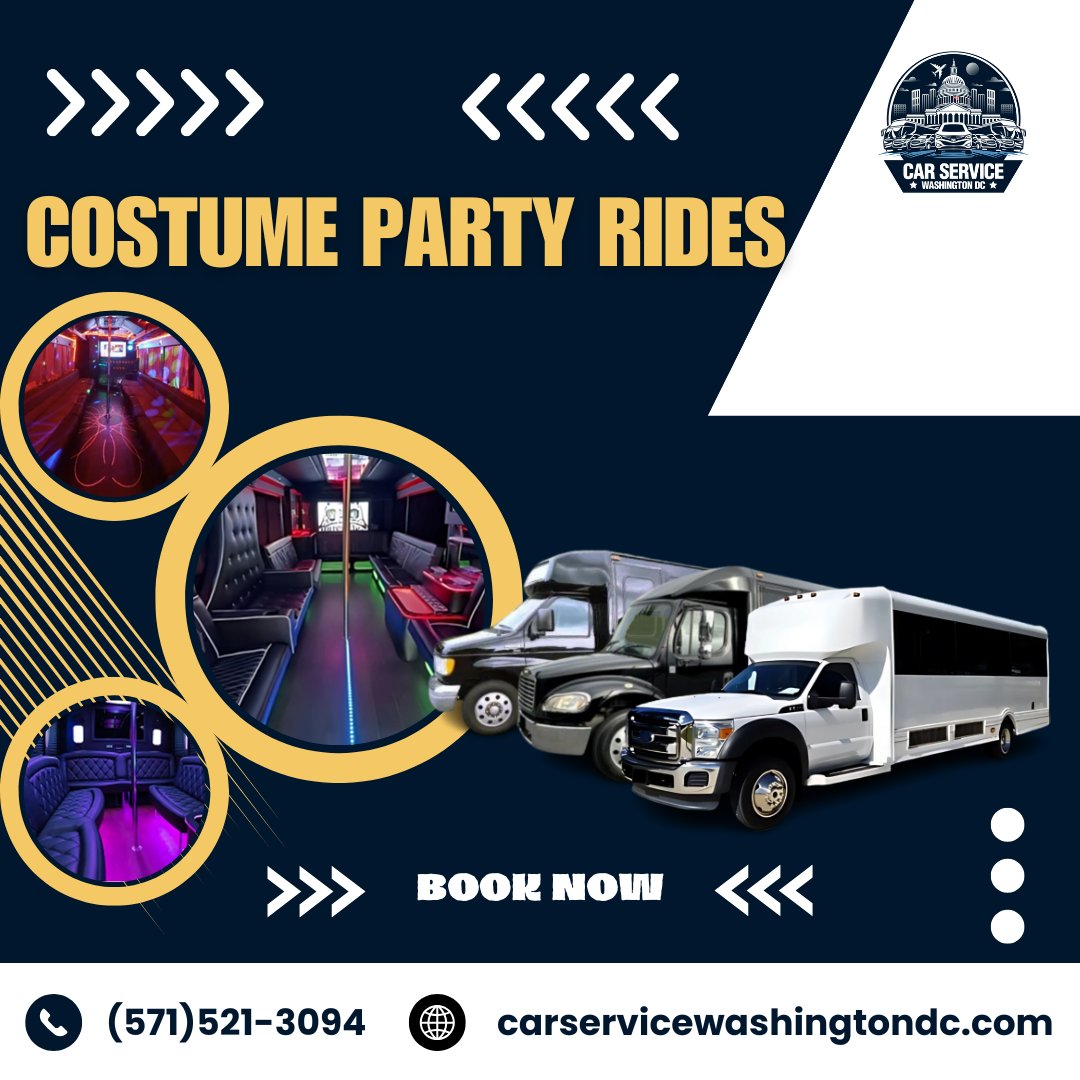 CarServiceWDC's tweet image. Costume Party Rides With Car Service Washington DC.
Book Now:(571)521-3094
Visit Now: carservicewashingtondc.com
#CarServiceWashingtonDC #costumeparty #dcnightlife #ArriveInStyle #partyonwheels #LimoVibes #squad #carservice