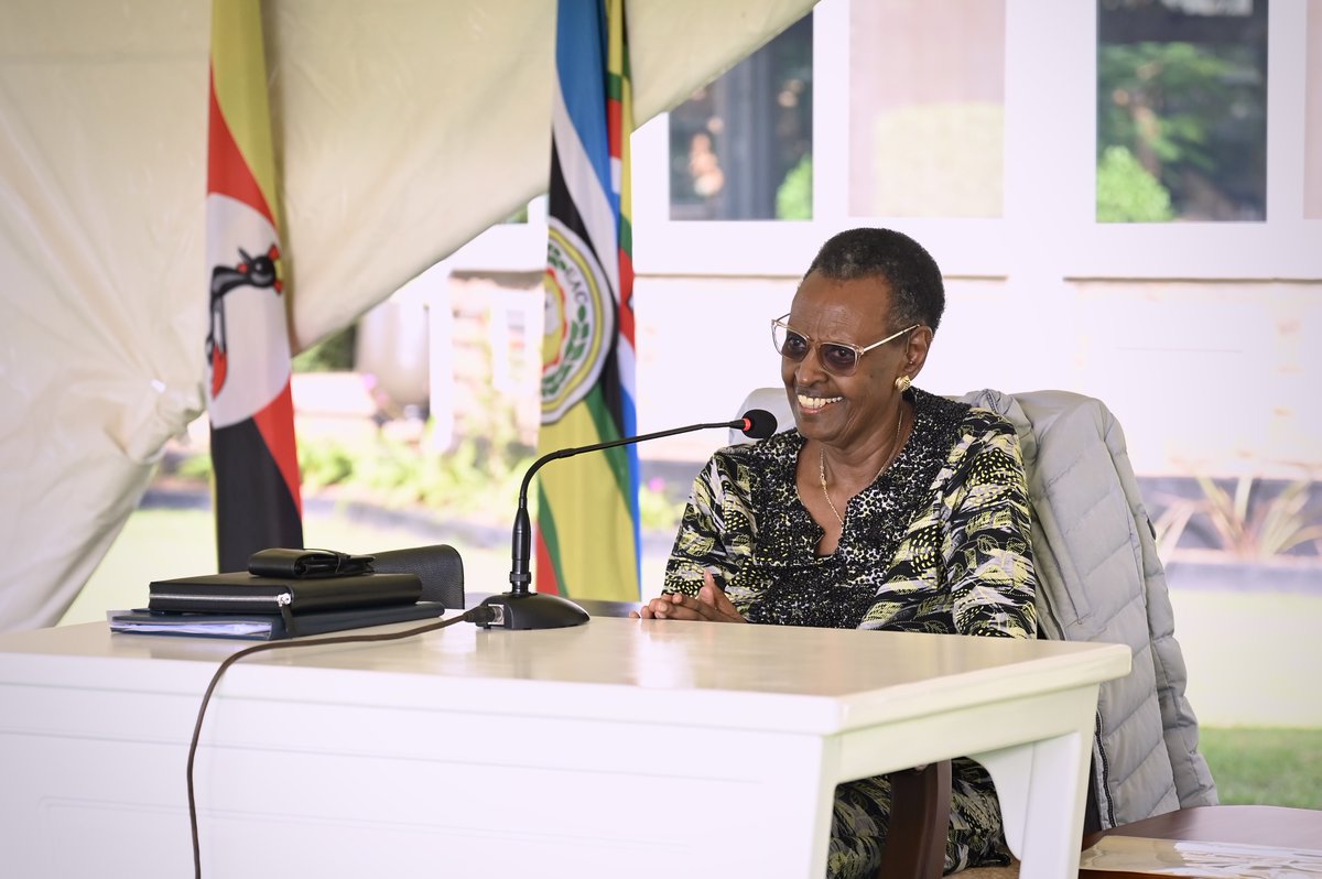 JanetMuseveni's tweet photo. The inauguration of the TVET Council and the Assessment Boards represents a significant milestone in Uganda's education and skills development landscape. It demonstrates our commitment to delivering training that is relevant, market-driven, &amp; aligned with the needs of employers. https://t.co/YrV2CVSjwp