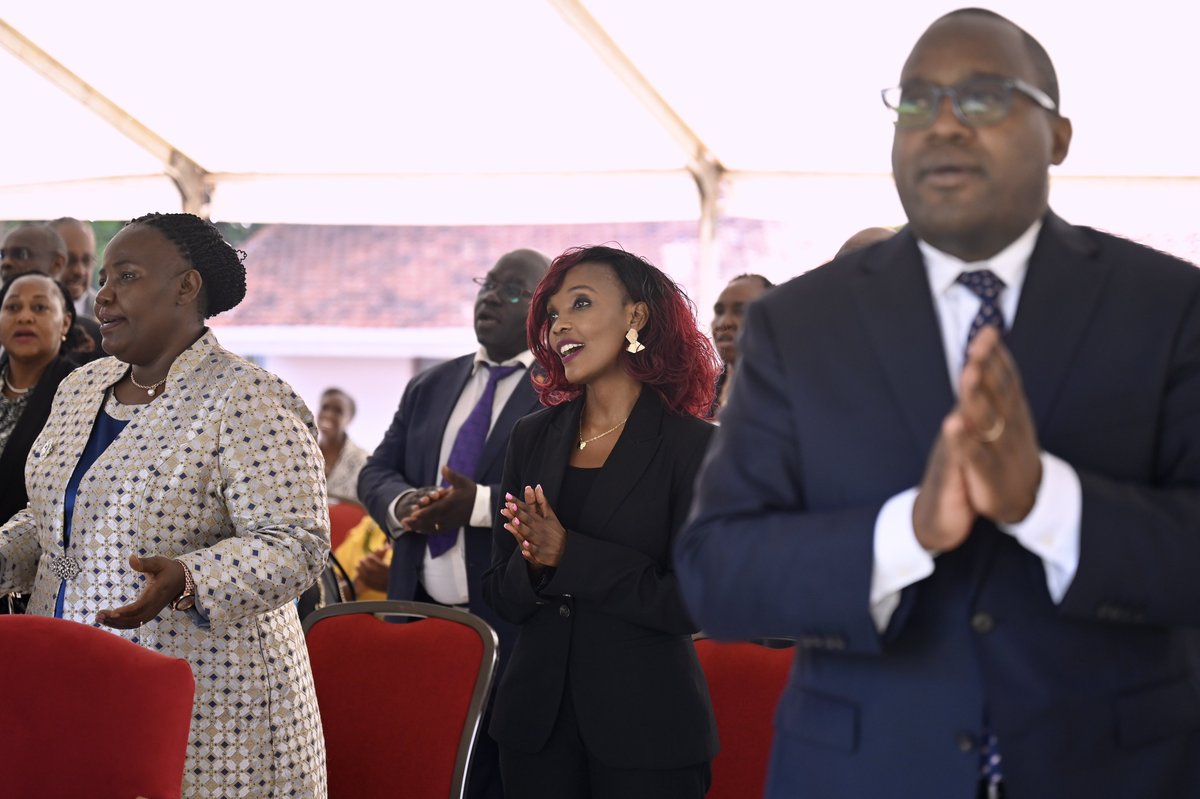 JanetMuseveni's tweet photo. The inauguration of the TVET Council and the Assessment Boards represents a significant milestone in Uganda's education and skills development landscape. It demonstrates our commitment to delivering training that is relevant, market-driven, &amp; aligned with the needs of employers. https://t.co/YrV2CVSjwp