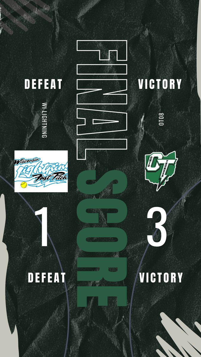 OhioThunder08's tweet image. Another great team win against a very solid Lightning team. Outfield put in some work this game coming up with some great plays! I&apos;m proud of this team battling today. I&apos;m excited to see what we can put together in bracket play! @holland_em028 @AWade_softball @AddysonPlummer