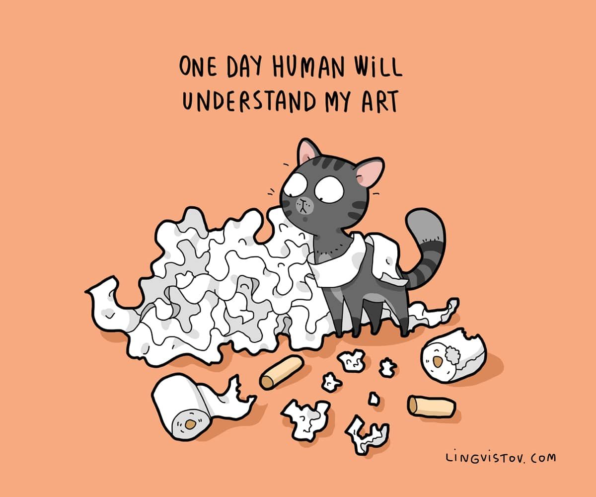 My art contains u.s. mail andz cardboard. #FridayFunnies <a href="/LittleMaineCoon/">Holly Purr⚜️</a> <a href="/JoyOfCats/">The Joy Of Cats 🫶🇨🇦</a> <a href="/GeneralCattis/">"Mad Cat" Cattis</a> <a href="/mitsy2714/">Princess Mitsy</a> <a href="/JusticeToAll/">JusticeToAll ~ 🙏 🇺🇦 ⚖️ 🚀</a> <a href="/MaineCoonCatsOH/">Reny, Cat Nip Enthusiast</a> <a href="/AmandaSmokeyIs1/">🦁Isabella, 🐈‍⬛Tommy & 🐱Alex</a> <a href="/TheCatMalice/">Malice & Mayhem 🩵#ZSHQ</a> <a href="/HugoStevens15/">😺😺🎄🎄⛄️⛄️Hugo Mainecoon 🎄🎄🌦️⛄️⛄️😺😺</a> <a href="/LordGraydon/">Ms. Savoy & Mr. Sanderson @LordGraydon</a>