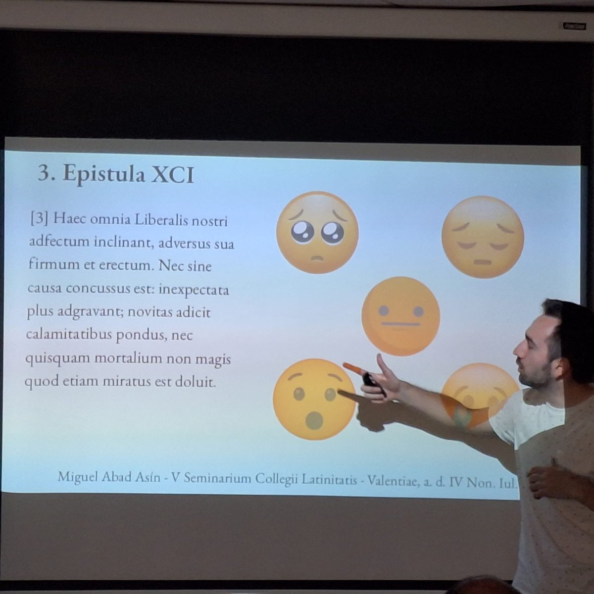 clatinitatis's tweet image. V Seminarium