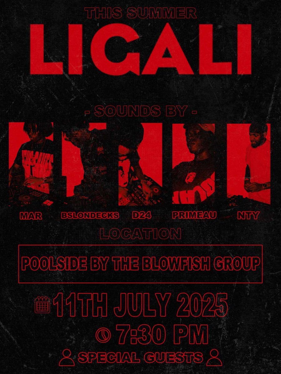 Live Loud, Dance Free this July with Ligali!

Special guests: Luwa.Mp4 x TXMMYILY
