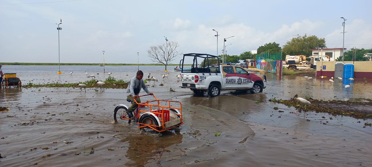 📈💧 | La Laguna de Champayán en #Altamira ha alcanzado un nivel alarmante de 2 metros con 10 centímetros la mañana de este viernes.
➡️ expreso.press/?p=746179