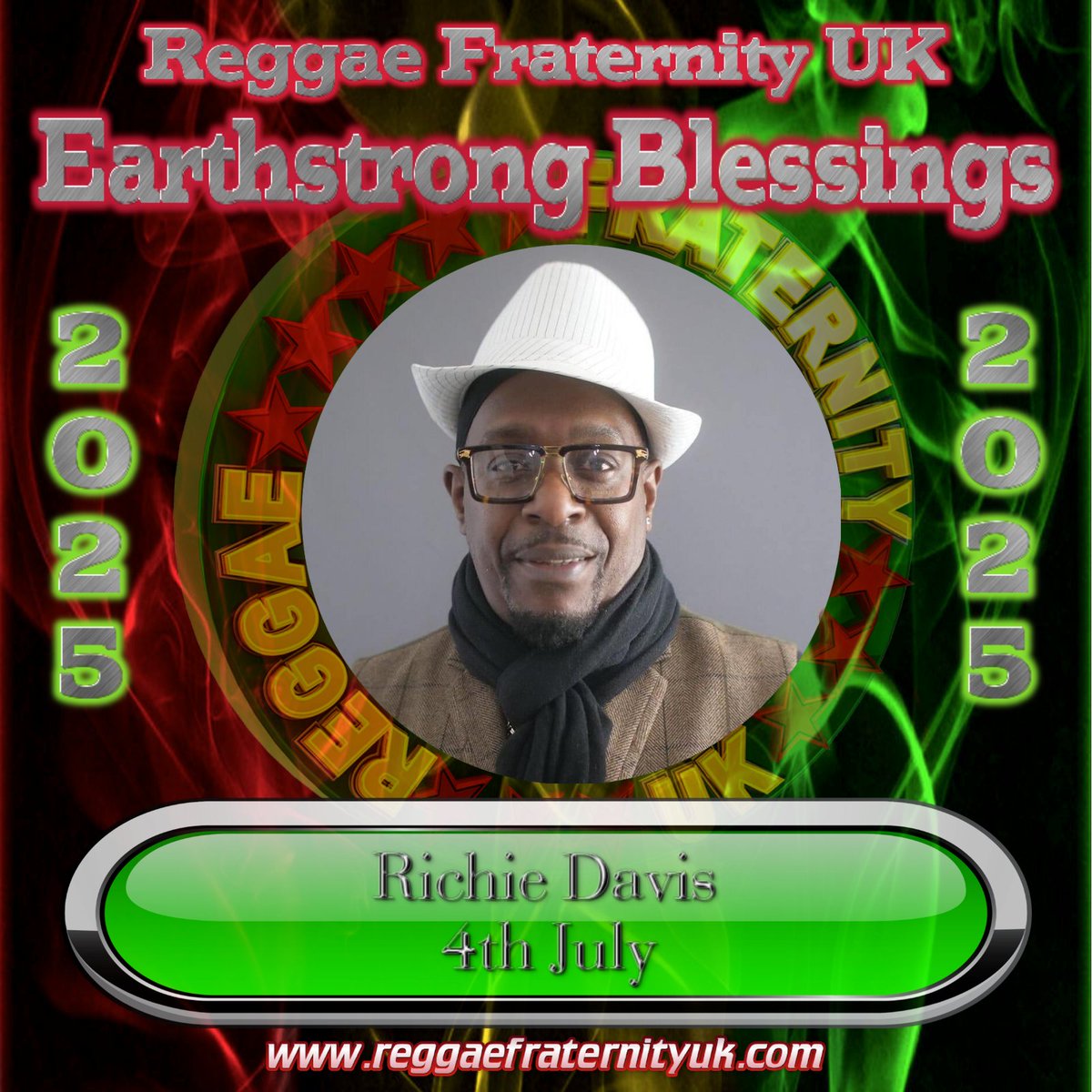 Reggae Fraternity UK (@regfraternityuk) on Twitter photo RFUK sends Bornday Blessings to Legendary Reggae Artist Richie Davis on his Earthstrong π₯πΎππ£πΆπππ₯πππΉππ₯Fulljoy your day @richie_nicotinedavis π₯π₯π₯π₯ #rfuk #reggaefraternityuk #promotingukreggaeexcellence #earthstrong #singer #artist #richiedavis #richienicotinedavis RFUK sends Bornday Blessings to Legendary Reggae Artist Richie Davis on his Earthstrong π₯πΎππ£πΆπππ₯πππΉππ₯Fulljoy your day @richie_nicotinedavis π₯π₯π₯π₯ #rfuk #reggaefraternityuk #promotingukreggaeexcellence #earthstrong #singer #artist #richiedavis #richienicotinedavis