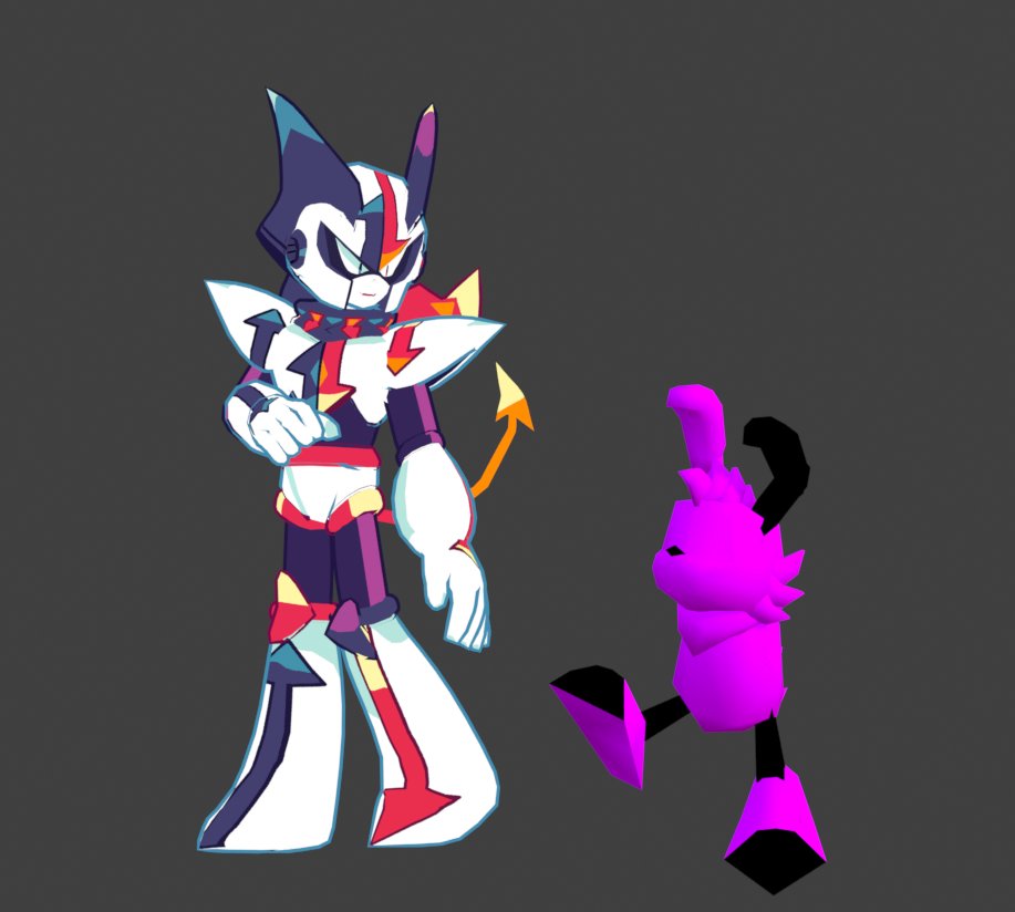 ArcyThePuppet's tweet image. Honestly this makes me wanna like Pose every ArtFight Model I've made together but I've lost the files to 2023 and 2024 :(

So this year probs by the end of ArtFight I'll pose all the models I made this year in one big photo