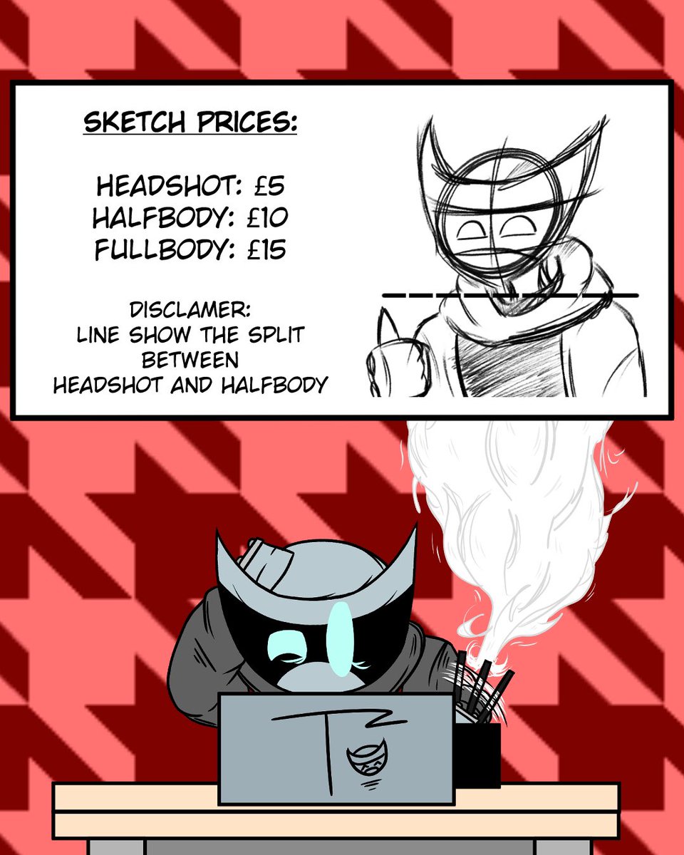 Narrator_Artist's tweet photo. IMPORTANT READ FOR COMMISSION DETAILS
———————————————————————————————
Now that I got you attention I have updated my commissions. There 4 slots available.
-
…Nah I got nothing
-
“Anyway I got stories to tell and comics to draw see ya!
#comic #commissions #commissionsopen https://t.co/z7NlGbBgD8
