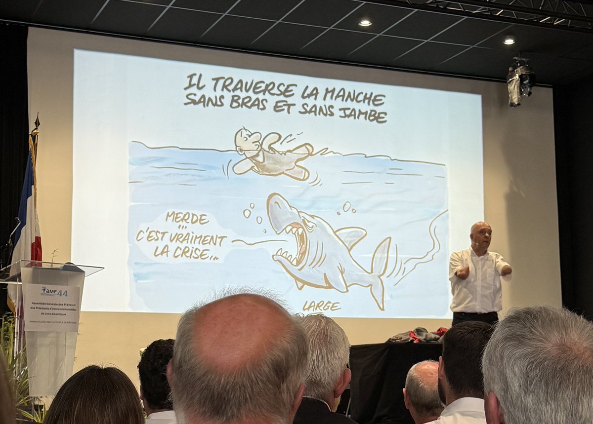 LGarnier44's tweet image. Incroyable témoignage de @PhilippeCROIZON aujourd’hui à l’occasion d’une magnifique AG de l’ @AMF__44. Merci @RAmailland pour ce moment suspendu !