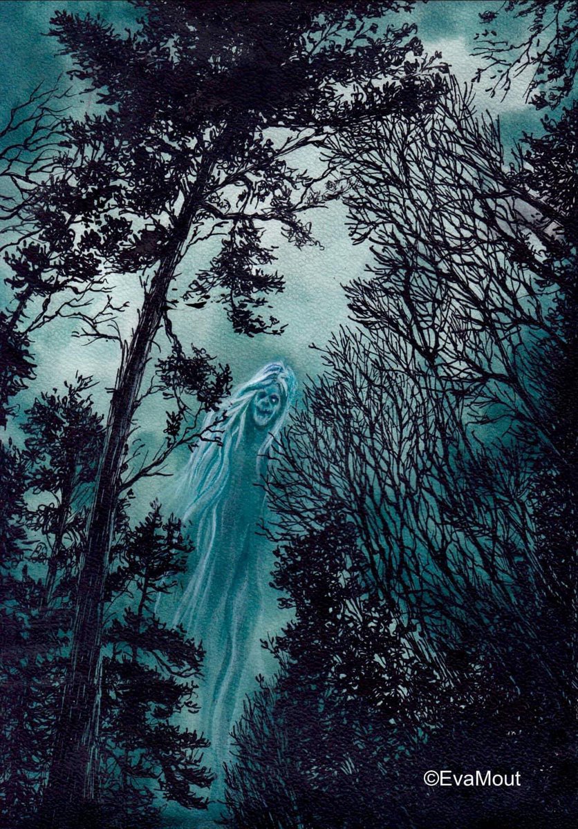 'Banshee'
Ink on paper, A4
Available as original, print or for public rights#www.ursusart.studio