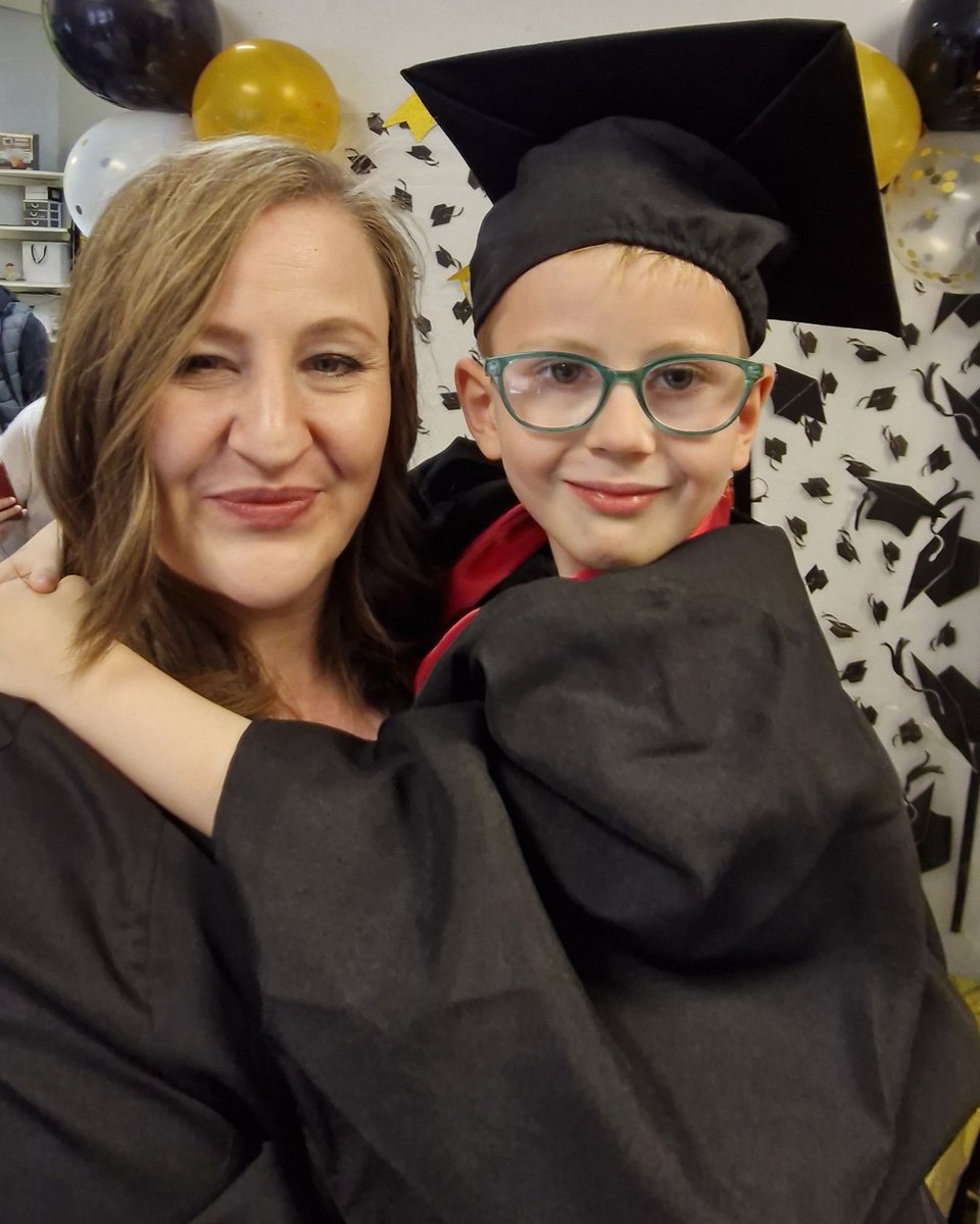 That's the wee man graduated from nursery! 🥹😍❤️🥰