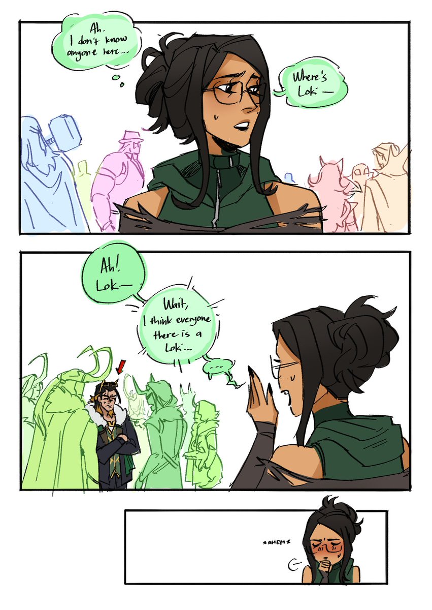 not the 'unluckiest loki variant' after all
#ocxcanon 