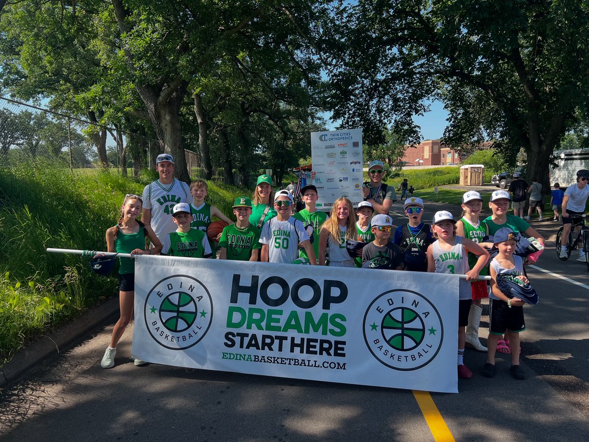 Many thanks to those who joined our team for the Edina Parade! Enjoy the 4th and keep hoop’n everyone! 🇺🇸🇺🇸🇺🇸